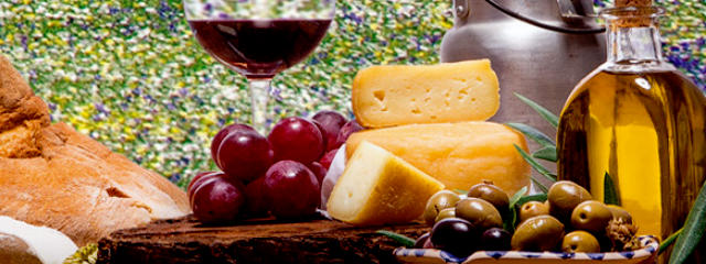 Produtos típicos do Distrito de Portalegre, Alto Alentejo &copy; Visit Alentejo ilustração