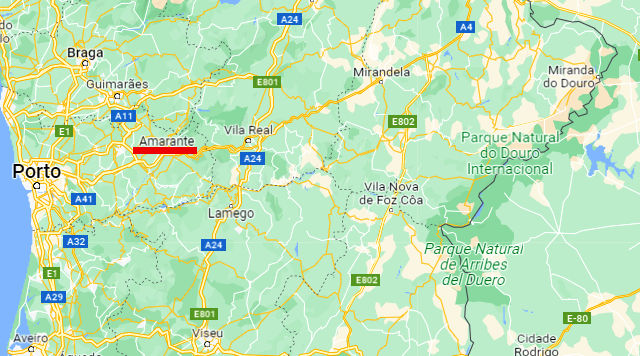 Guia de Amarante, Portugal