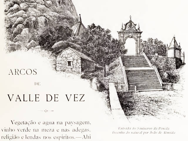 O Minho Pitoresco, Arcos de Valdevez, distrito de Viana do Castelo, Alto Minho &copy; O Minho Pitoresco, ilustração