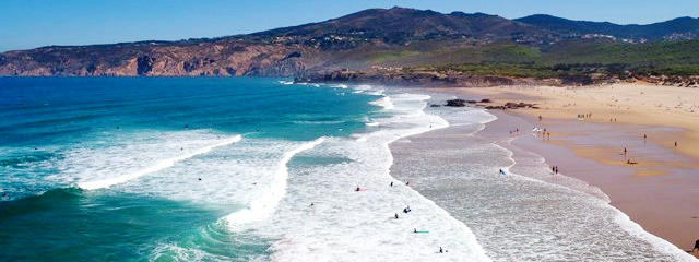 Praia do Guincho, Cascais &copy; CM Cascais, ilustração