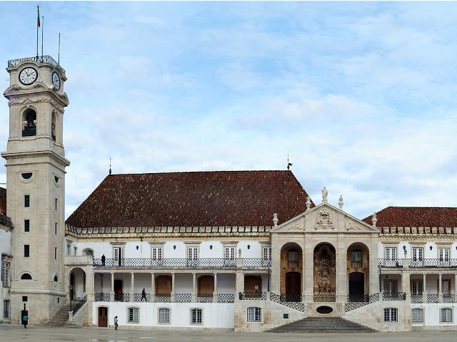 Palácio das Escolas, Universidade de Coimbra, de Coimbra &copy;  Alves Gaspar / CC, ilustração