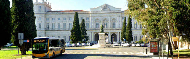 Palácio da Ajuda, Freguesia da Ajuda, Lisboa, Estremadura, &copy; Google Earth Pro
