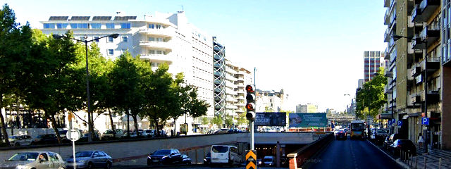 Freguesia das Avenidas Novas, Lisboa &copy; Google Earth Pro