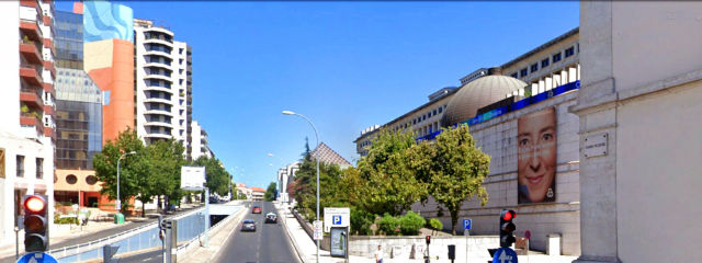 Freguesia de Avenidas Novas, Lisboa &copy; Google Earth Pro