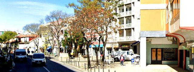 Rua Estrada de Benfica, Freguesia de Benfica, Lisboa &copy; Google Earth Pro
