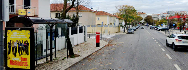 Rua Casquilha, Bairro Santa Cruz, Freguesia de Benfica, Lisboa &copy; Google Earth Pro