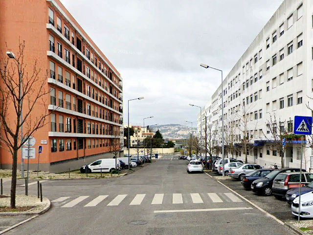 Freguesia do Lumiar, norte de Lisboa, a mais populosa da capital portuguesa &copy; / Google Earth Pro, ilustração