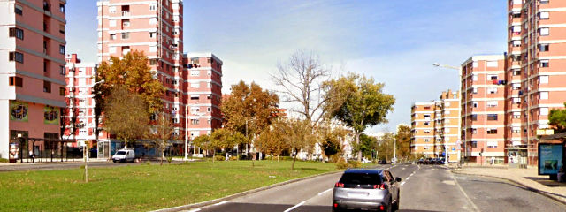 Avenidas Novas, Freguesia da Cidade de Lisboa, Estremadura, Centro de Portugal &copy; / Google Earth Pro
