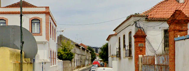 Rua do Vale Formoso, Braço de Prata, Freguesia de Marvila, Lisboa &copy; Google Earth Pro