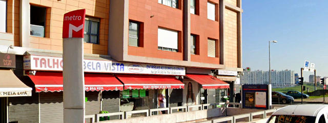 Estação do Metrô Bela Vista, Bela Vista, Freguesia de Marvila, Lisboa &copy; Google Earth Pro