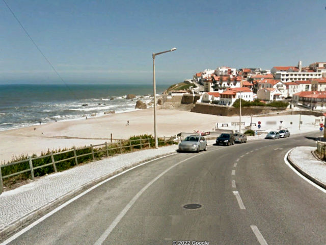 Marinha Grande, Distrito de Leiria, Portugal &copy;  Google Earth Pro / Ilustração