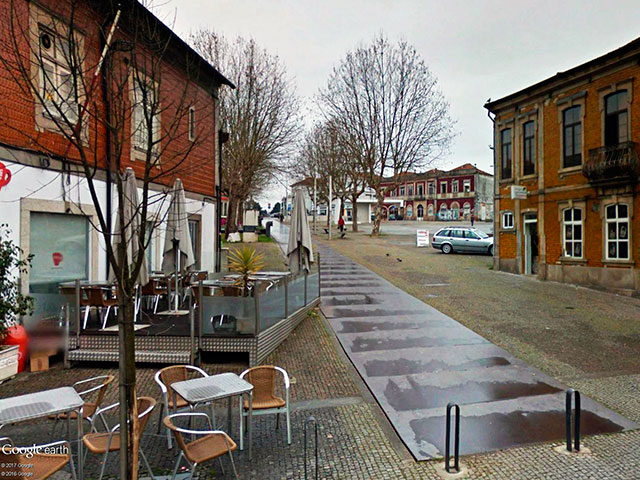 São Mamede Street in Valongo, Porto district